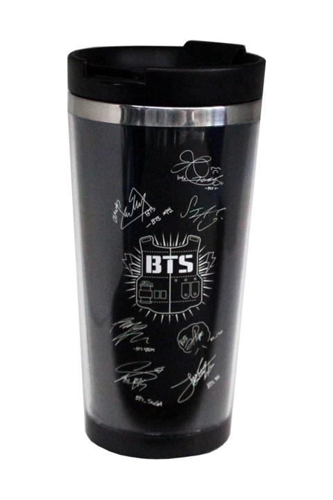 SbnmStore Bts Üyleri Imzalı Termos Bardak