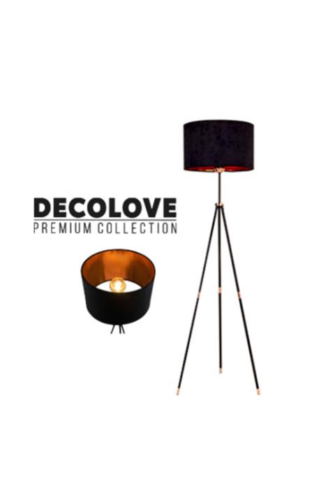 decoliva Decolove Premium Collection Lüks Kadife Lambader