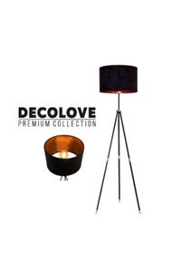 decoliva Decolove Premium Collection Lüks Kadife Lambader