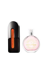 AVON Fullspeed Edt 75 Ml Erkek + Wish Of Love Edt 50 Ml Kadın 2li Set