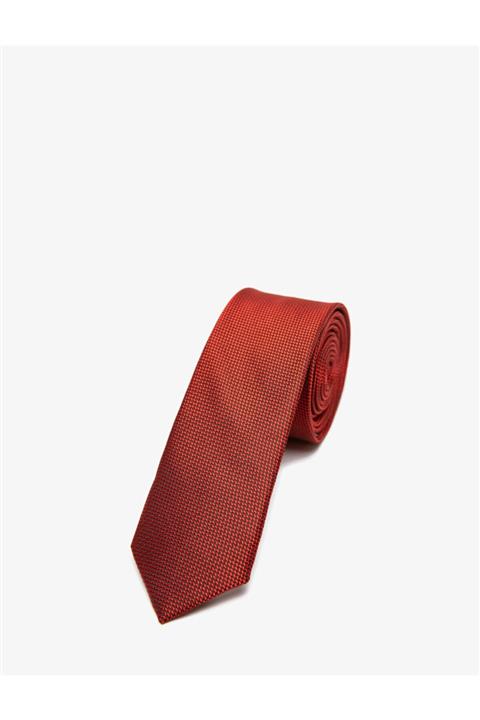 Koton Erkek Bordo Desenli Kravat