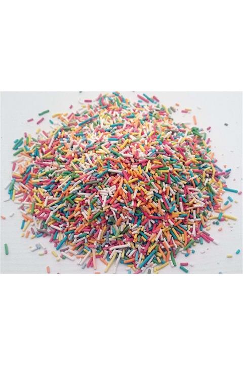 ANTEP MISIR ÇARŞISI Pasta Süsü Renkli Granül Şekeri 1000 Gr