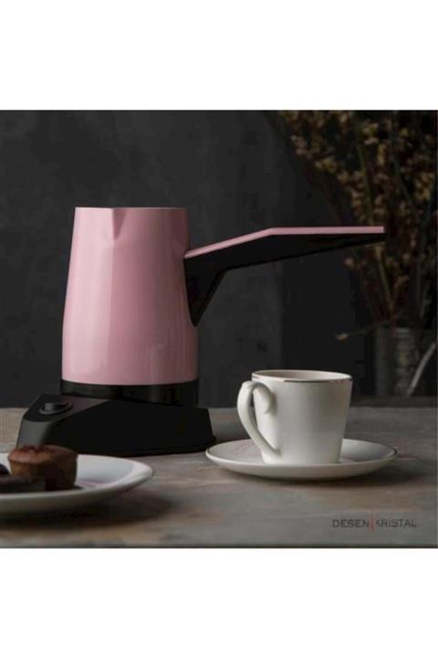Emsan Bella Gusto Baby Pink Elektrikli Kahve Makinesi Cezve