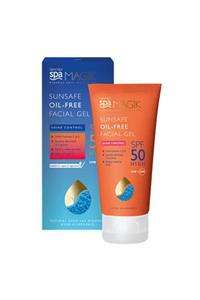 Dead Sea Spa Magik Sun Safe Oil Free Facial Gel Spf50 50 Ml