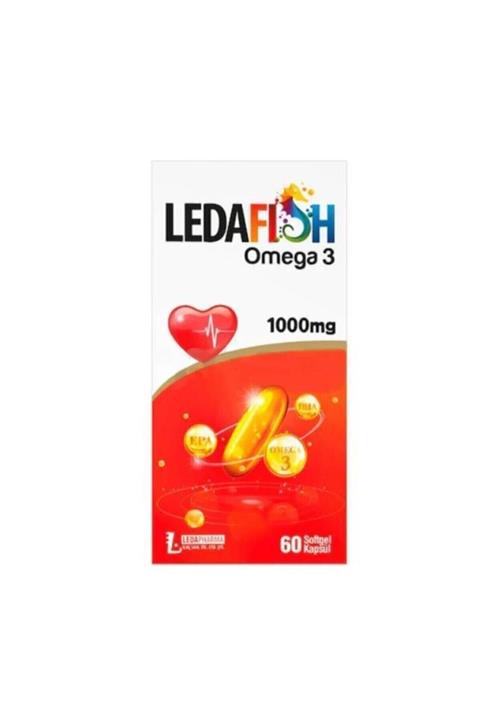 LedaPharma Ledafish Balık Yağı 2'li Paket (portakal Aromalı) 150 Ml.