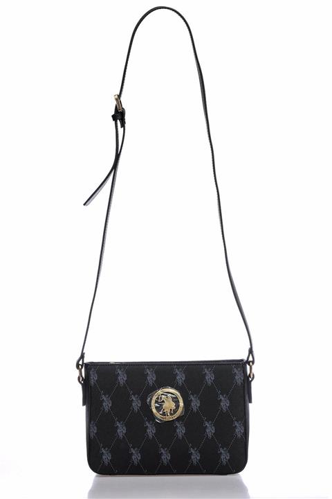 U.S. Polo Assn. Us8717 Siyah Kadın Çapraz Çanta