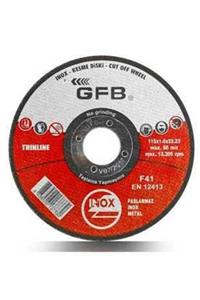 GFB Inox Kesici Taş Disk 180x1.6x22.23mm (5 Adet)