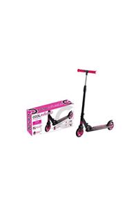 Scooter Oyuncak 2 Tekerlekli Büyük Boy 8+ Yaş 100 Kg Taşır Pembe