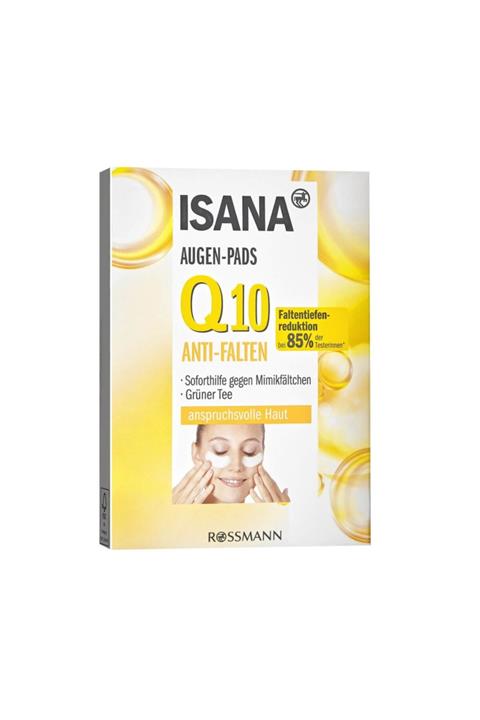 ISANA Q10 Göz Altı Pedleri Kırışıklık Önleyici & Canlandırıcı 6x2 Ped 4305615481616