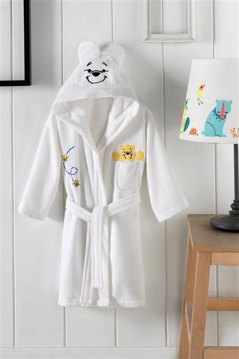 Semiteks Çocuk Çift Nakışlı  Bornozu