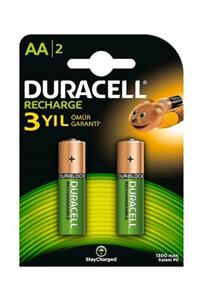 han collection Duracell Pil Şarjlı 2 Li Aa Kalem 1300mah