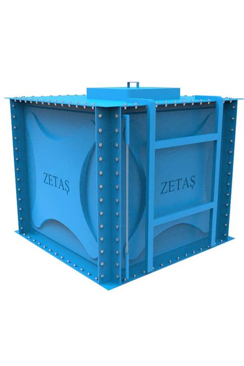 zetaş Fırın Boyalı Modüler Su Deposu 1.250 Lt