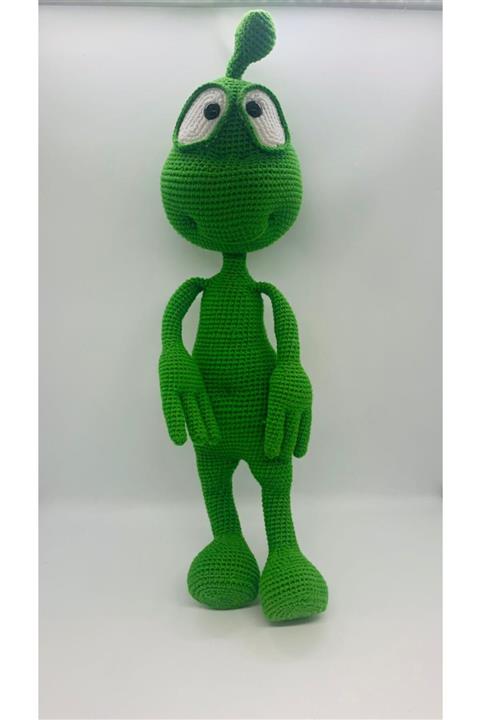 berryhome Amigurumi Berygurumi Oyun Arkadaşı Haylaz Yeşil Uzaylı