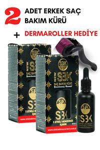 New SBK SAÇ BAKIM KÜRÜ New SBK ERKEK SAÇ BAKIM KÜRÜ 2 ADET 50 ml - DERMA ROLLER HEDİYE