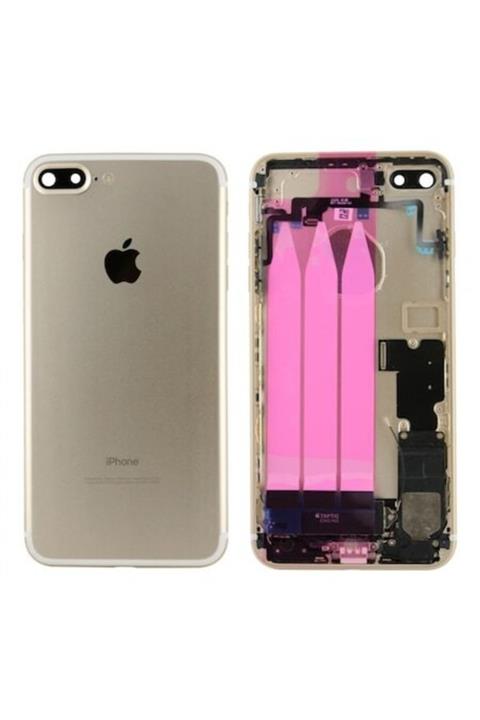 Qudex Iphone 7 Plus Dolu Full Kasa Arka Kapak Servis Orj Altın