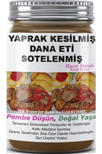 SPANA Yaprak Kesilmiş Dana Eti Sotelenmiş Ev Yapımı Katkısız 330gr