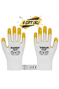 Handy Hn-15 Nitril Kaplama Iş Eldiveni Sanayi Inşaat Usta Eldiven 10/xl (6 Çift)