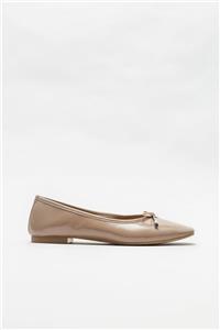 Elle Shoes Vizon Kadın Babet
