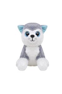 SELAY TOYS Peluş Sibirya Kurdu Husky Köpek Oyuncak 20 Cm 1050