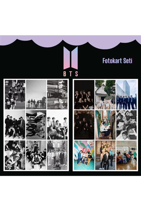 BTS Tüm Zamanlar Fotokart Seti