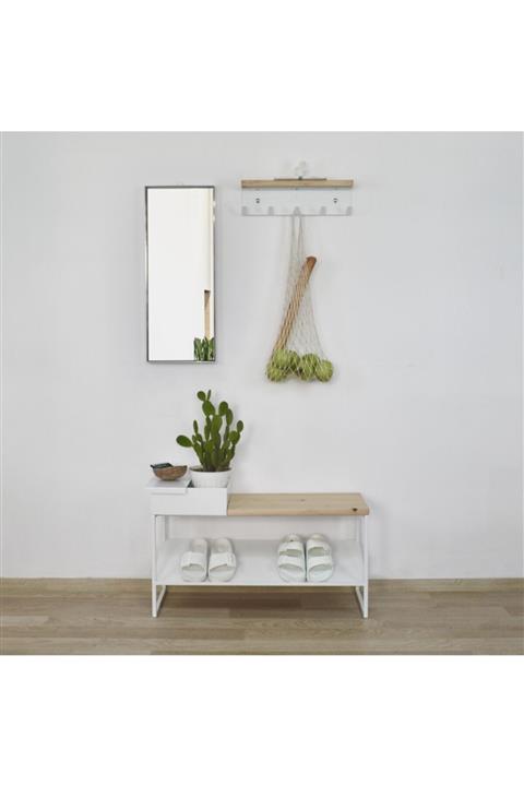 Zeus Dizayn Medusa Masif Metal Ayakkabılık Seti