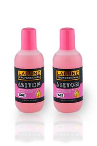 Lalune Professional Oje Çıkarıcı Aseton 200 Ml Kırmızı 2 Adet