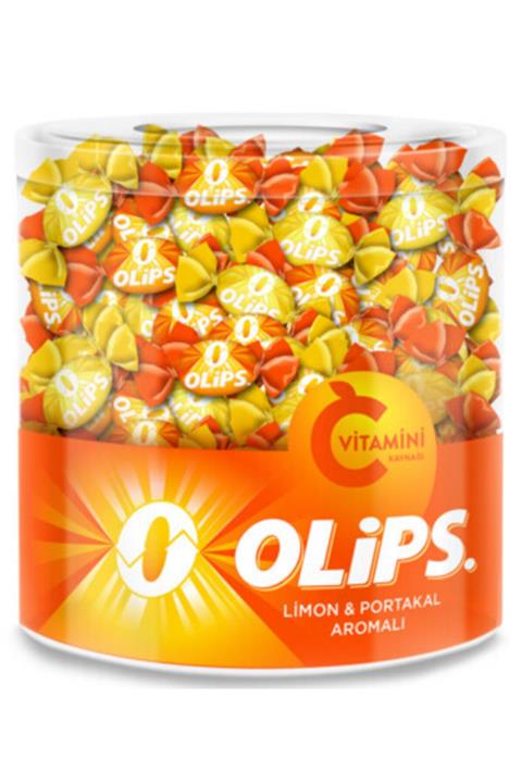 Olips C Vitaminli Limon ve Portakal Aromalı  Kavanoz Şeker 462 gr