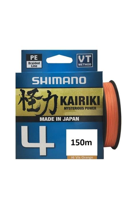 Shimano Kairiki 4 Kat 150m Orange Ip Misina