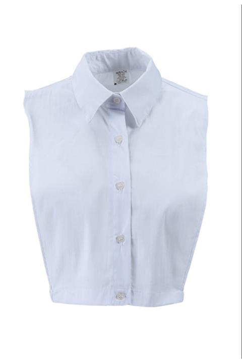 mirach Beyaz Gömlek Yakası