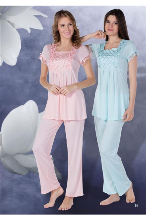 Bone Club Bone Yazlık 4306 Hamile Lohusa Pijaması