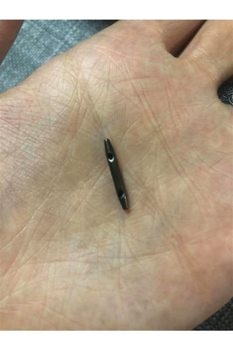 Hasyılmaz Cıbagar 19x2.50x1.00 Mm R05/de H19 Çift Delik Punch Ayakkabı Kalıp Zımbası