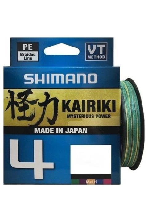 Shimano Kairiki 4 Kat Multicolor 150m Ip (örgü) 0.215 Misina