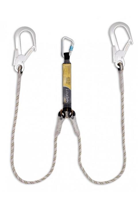 IRUDEK 373 /180 Çift Kol Halat Lanyard 180cm.alum.kanca