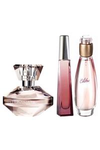 AVON Luminata 50 Ml Edp + Surrender 50 Ml Edt Kadın Parfümü + Celebre 50 Ml Edt