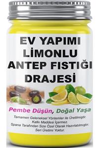 SPANA Limonlu Antep Fıstığı Drajesi Ev Yapımı Katkısız 250gr