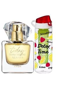 AVON Today Kadın Parfüm Ve Detoks Su Şişesi Paketi