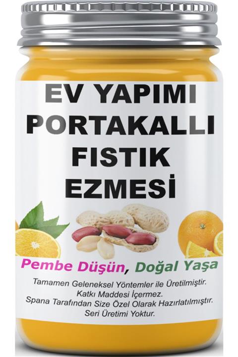 SPANA Ev Yapımı Portakallı Fıstık Ezmesi 330gr
