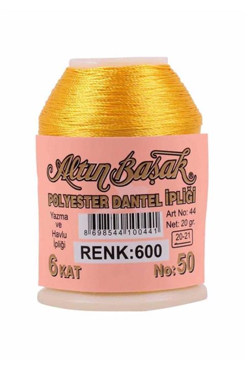 Altınbaşak Dantel Ipliği 20 Gr No:50 Polyester (10 Adet)