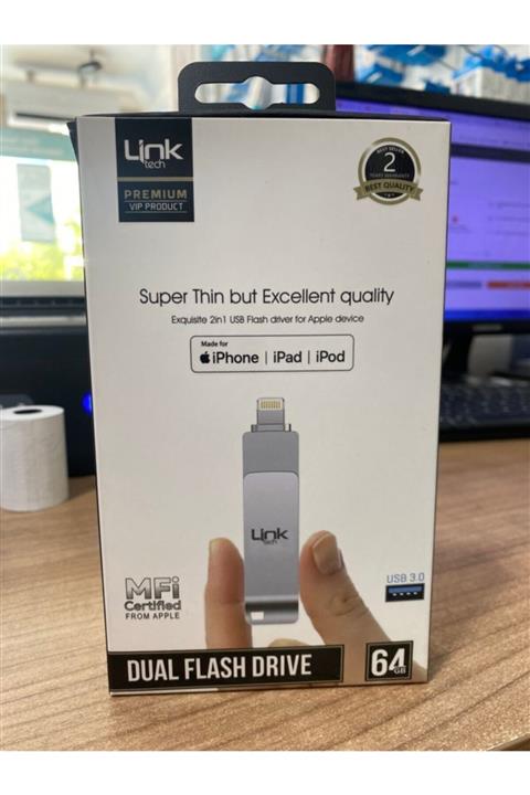 Link Tech Iphone Dual Flash Drıve 64gb Premıum Vıp Product Usb 3.0