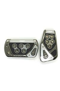 mlhTuning Gri Universal Otomatik Araçlar Için Pedal Seti