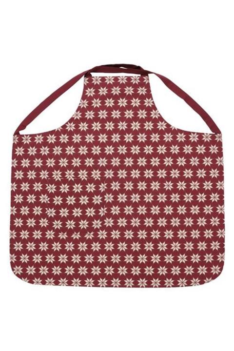 IKEA Mutfak Önlüğü, Kırmızı-bej-dp-