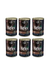 Reflex Plus Reflex Biftekli Köpek Konserve Mama 400gr X 6 Adet