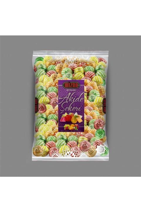 Mizan Şekerleme Açma Çizgili Bonbon Akide Şekeri 400 Gr