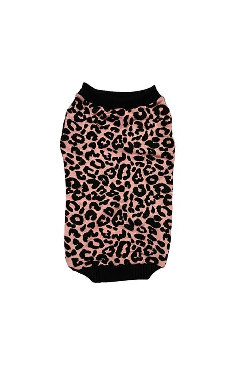 PATİZLAND Pembe Leopar Kedi Köpek Atleti