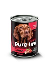 PureLife Biftekli Yetişkin Köpek Konserve Mama 400 gr *12 Adet