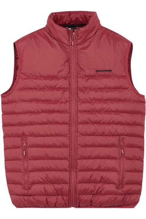SKECHERS M Essential Vest Erkek Rosewood Yelek-S202174-621