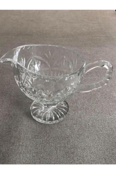 Hasyılmaz Vintage Kesme Cam Kristal Sosluk