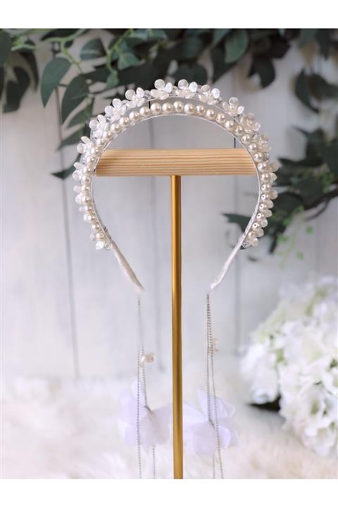 MOMMY ACCESSORIES Küpeli Iki Sıra Anne Lohusa Tacı