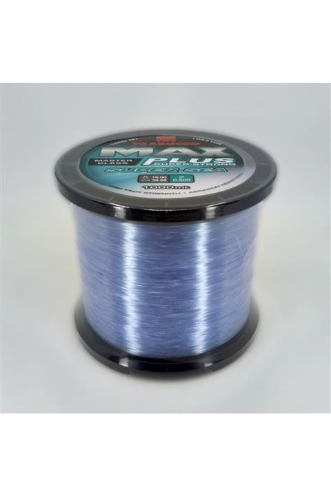 TRABUCCO Maxplus Super Sea 1000m 0.50mm Misina Mavi Derin Deniz Monofilament