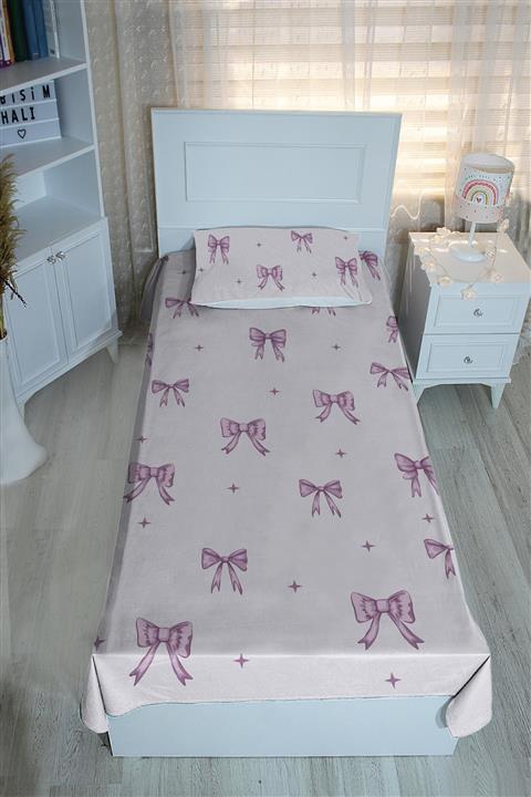 Bebişim Halı Fiyonk Pike Yatak Örtüsü Yastık Kılıflı Bh2291